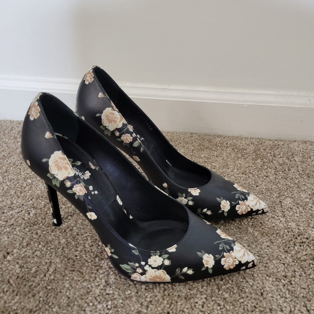 Gretel floral Calf leather michael kors collection